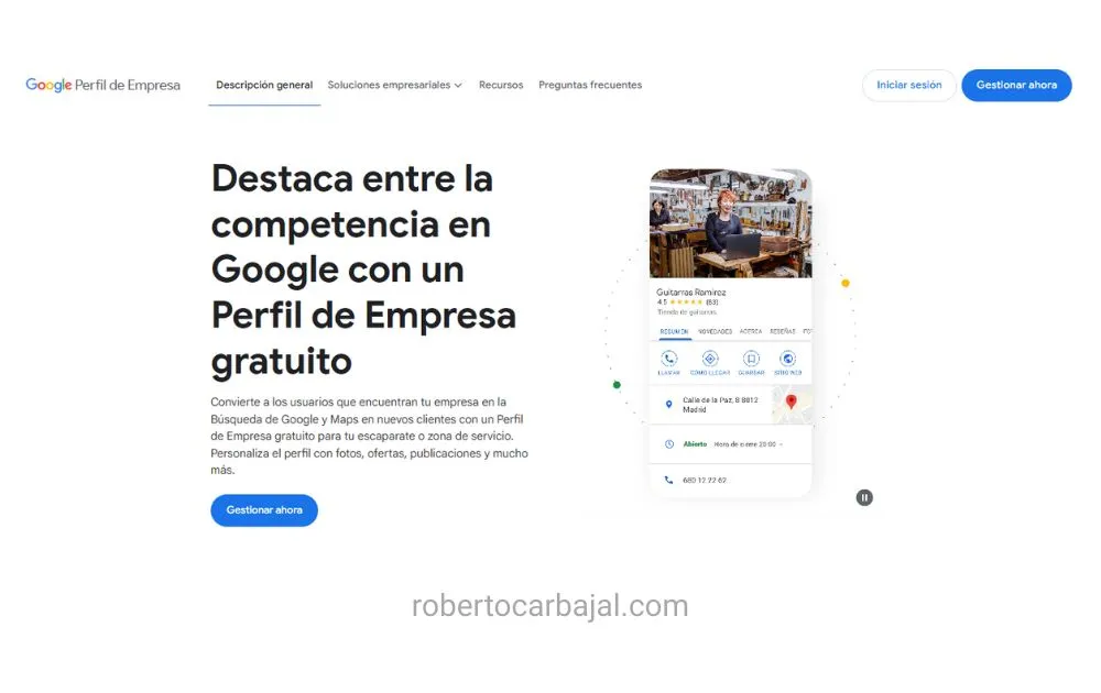 crear una ficha en google my business