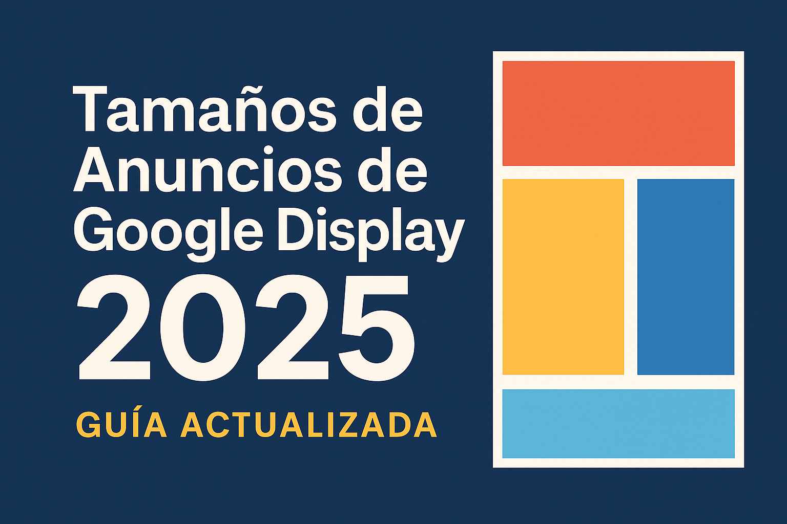 tamaños anuncios google display 2025