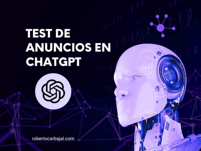 test de anuncios en chatgpt